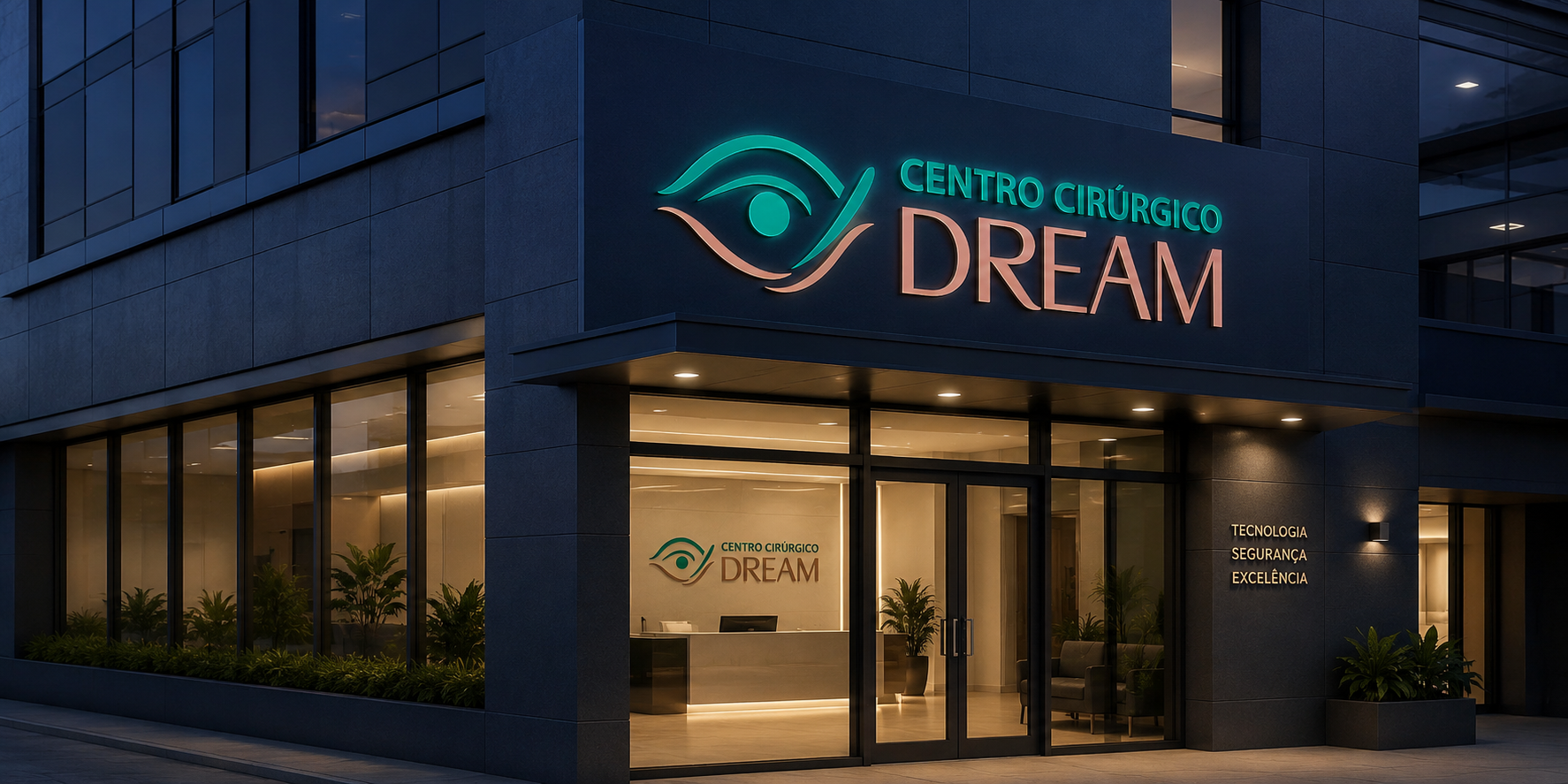 Fachada do Centro Cirúrgico DREAM